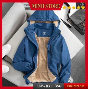 ÁO GIÓ NAM NỮ 2 LỚP LÓT NỈ CAO CẤP, ÁO KHOÁC NAM NỮ LÔNG CỪU CẢN GIÓ CHỐNG NƯỚC AG02 - MINHSTORE