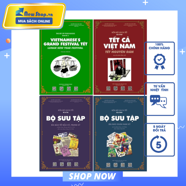Combo bốn bộ sách tết - newshop