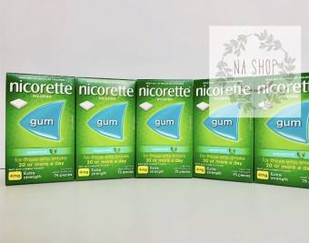 Kẹo cai T.H.U.Ố.C lá Nicorette Gum 4mg Spearmint
