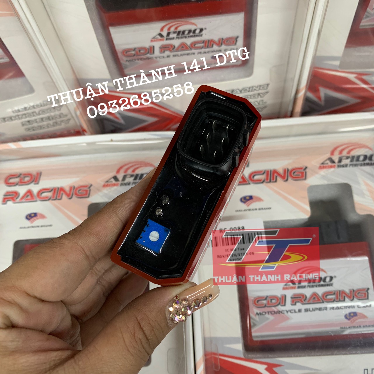 Ic đấu đỏ sport - xipo - satria - rgv