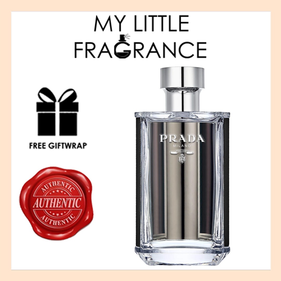 Prada Lhomme Intense Edp 100Ml Authentic Tester - Woody Chypre