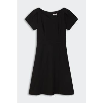 Đầm Công Sở Cổ V Tay Ngắn D4220007