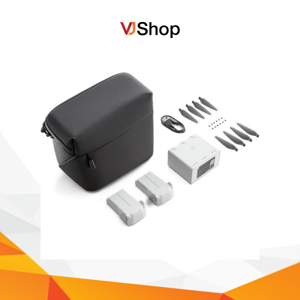 Bộ phụ kiện bao gồm túi, pin, sạc, cánh dự phòng dji mini 3 pro fly more kit hàng chính hãng