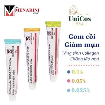 Aret Tretinoin🔺TRE ẤN🔺Tretinoin Gel USP Aret - Kem giảm mụn, mờ thâm, chống lão hóa 0.025%, 0.05%, 0.1% Dung tích 20g
