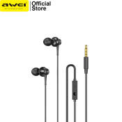 Awei PC-1 In-Ear Earphone with Explosive Bass and 3 Earbuds