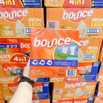 Giấy thơm quần áo Bounce Mỹ 320 tờ
