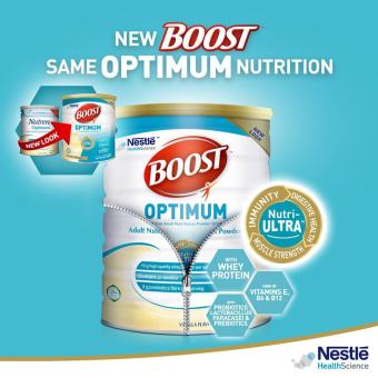 sữa bột BOOST optimum - DINH DƯỠNG Y HỌC CHUYÊN BIỆT CHO NGƯỜI LỚN TUỔI