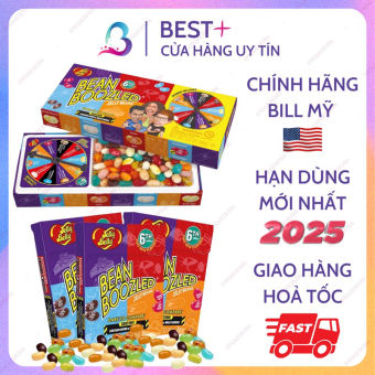 [Đời Thứ 6 Mới ƞhất] Kẹo Thối Jelly Belly Bean Boozled Hộp 45g 99g gram Vòng Xoay Siêu Thúi Troll Bạn Bè