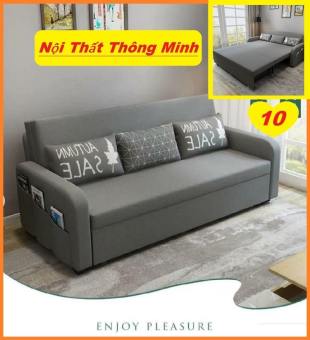 [Có Video] Ghế Sofa Giường Cao Cấp Kiêm Giường Sofa Gấp Gọn 1m90 x 1m62 Kèm Ngăn Chứa Đồ Đa Năng.