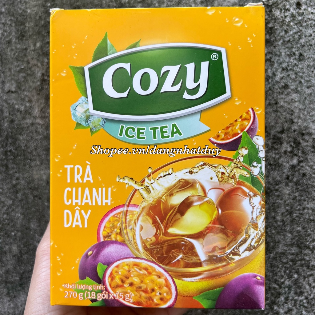 Thanh hoá - trà cozy hoà tan hương chanh dây 18 gói x 15g