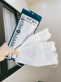 Set 100 Chiếc Khẩu Trang KF94 Chính Hãng công ty Unimask