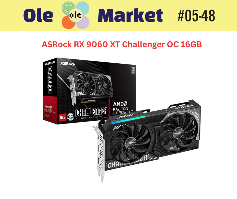 AMD Radeon™ RX 9060 XT Challenger 16GB OC | Lazada Singapore