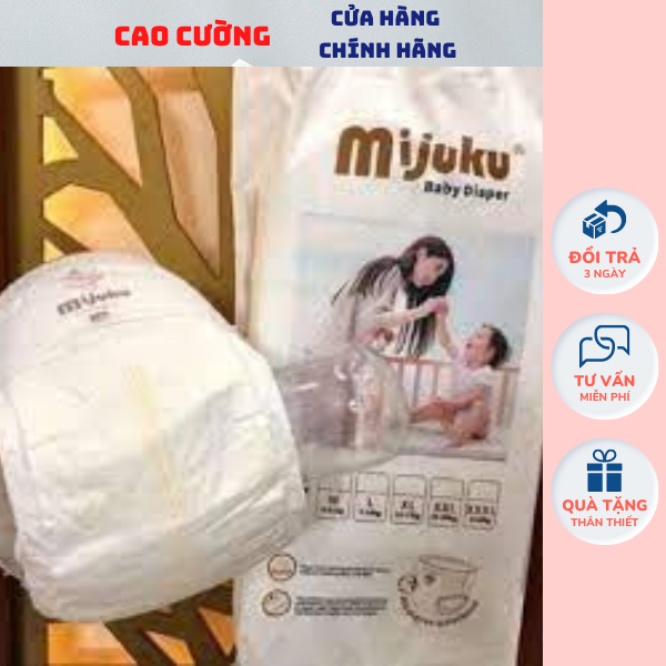 Tã/bỉm quần xuất nhật mijuku m100/l100/xl100/xxl100/xxxl100