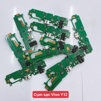 Cụm sạc Vivo Y11 Y12 Y15 Y3s (  mic , tai nghe ) , vỉ sạc Vivo Y11 Y12 Y15 bo sạc có mic