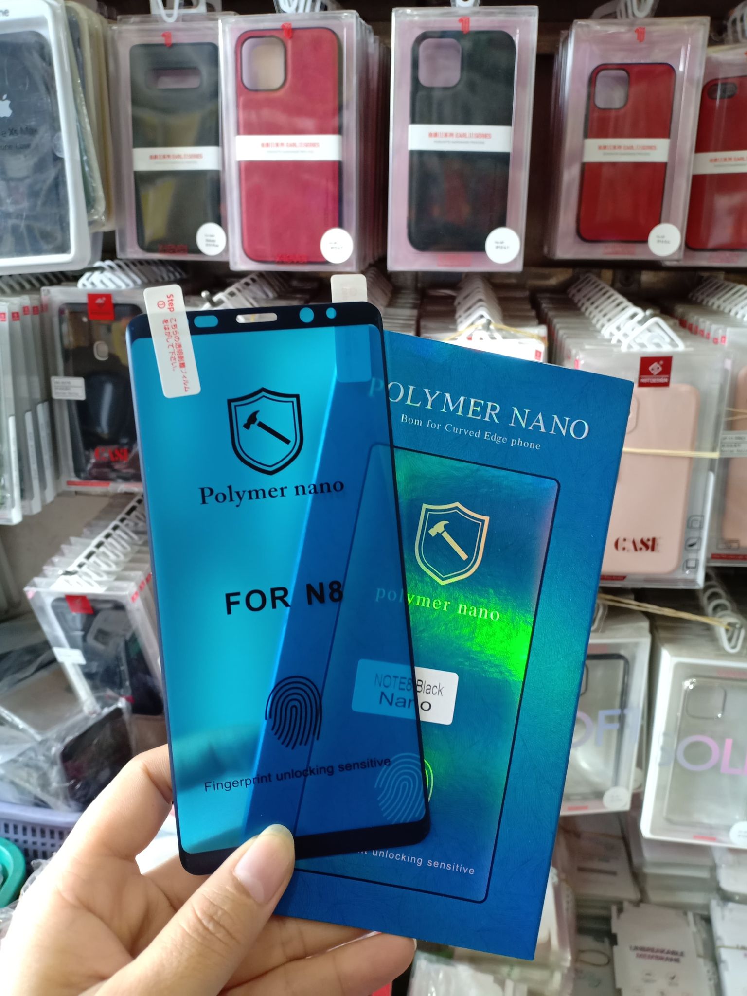 Miếng dán cường lực dẻo Polymer Nano cho Samsung Galaxy Note 8/ Note 9