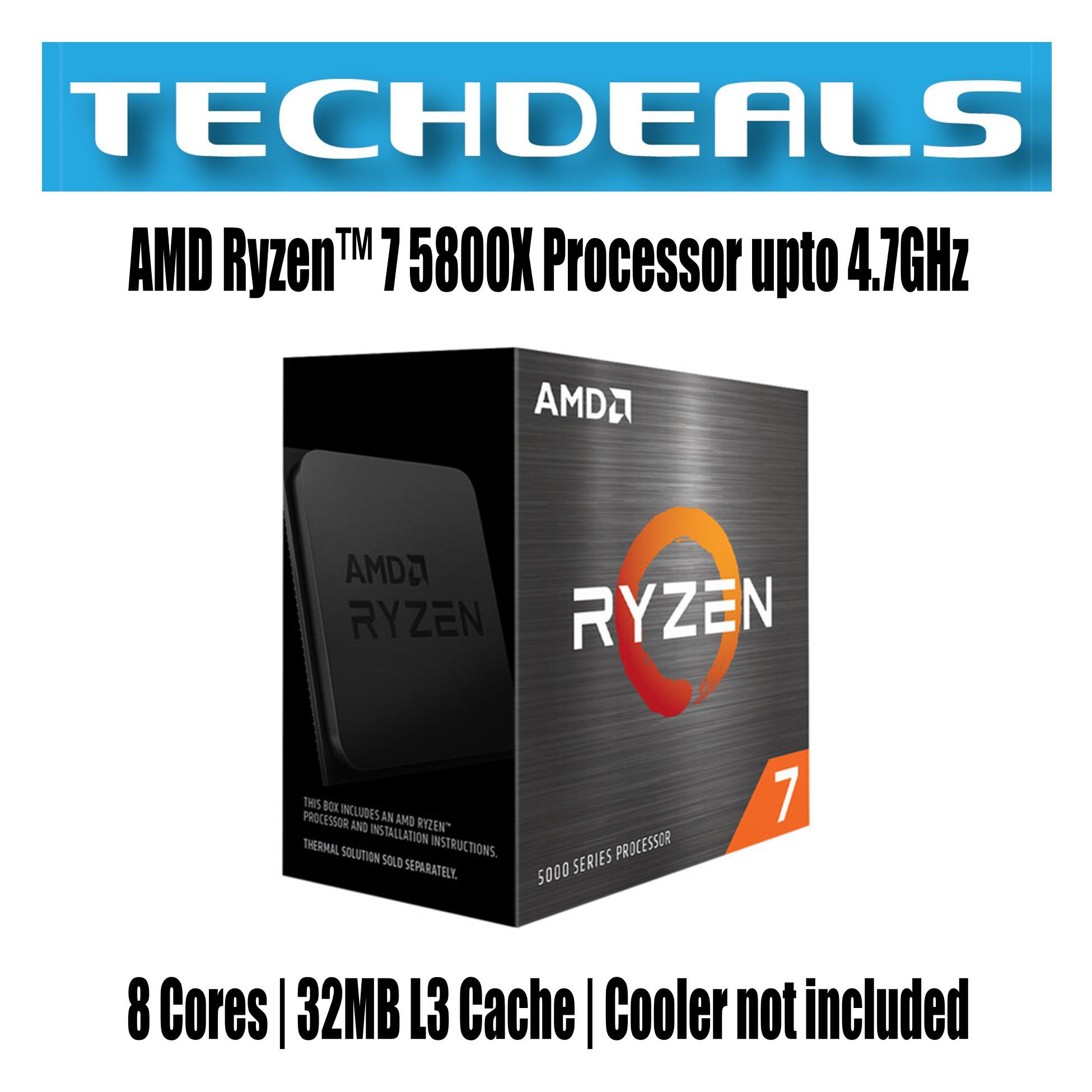 Amd Ryzen 7 5800X 8-Core 16-Thread Unlocked Desktop Cpu Without