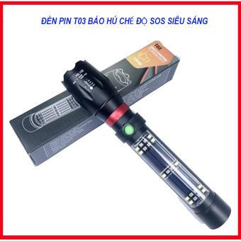 Đèn Pin Chính Hãng Siêu Sáng, ĐÈN PIN SIÊU SÁNG,ĐÈN PIN LED,ĐÈN PIN HÀNG ... Đèn Pin Sạc Cầm Tay Siêu Sáng 11in1 Model T03 Chính Hãng