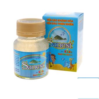 Nước Yến Sào Khánh Hòa Sanest for Kids Lọ 62ml dành cho trẻ em- Huệ Lan Mart