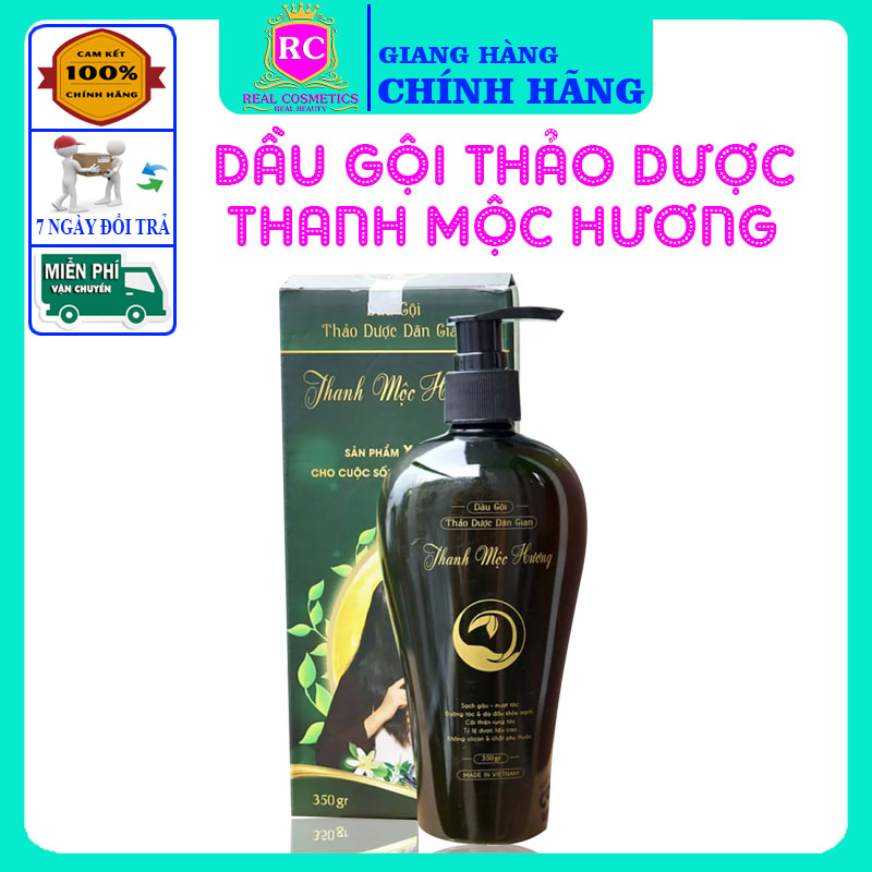 Dầu Gội Thảo Dược Thanh Mộc Hương, Đánh Bay Gàu, Phục Hồi Tóc Hư, Gãy, Chẻ  Ngọn, Kích Thích Mọc Tóc