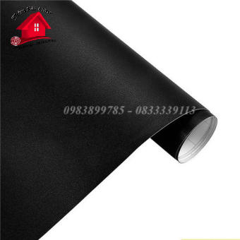 Decal Đen nhám có keo sẵn