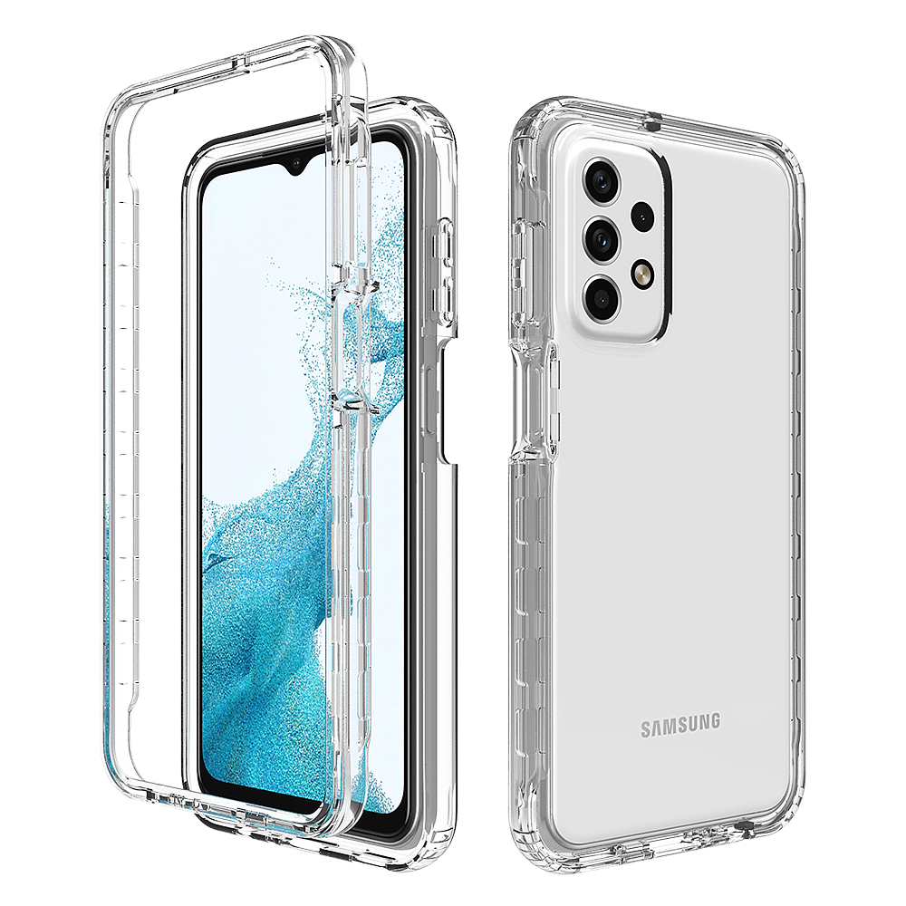 Generic Samsung Galaxy A23 Case, LaimTop Transparent 2-in-1 Gradient ...