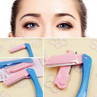 Dao cạo lông mày, lông mặt dành cho nữ Ailin kèm lưỡi dao thay thế -