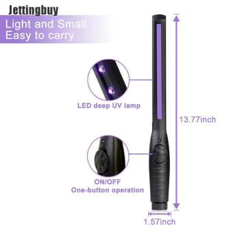 Jettingbuy Đèn Khử Trùng UV UVC 30Led Tiện Dụng, Đèn Tiệt Trùng Diệt Khuẩn Cầm Tay