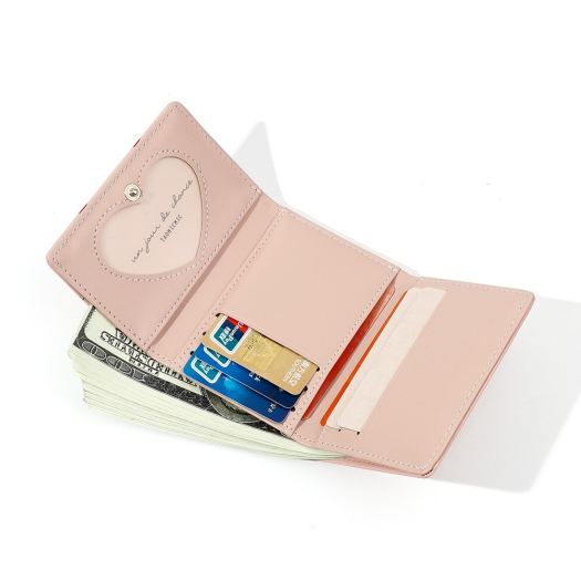 ▥  Ví nữ mini ngắn cute dễ thương TAOMICMIC nhỏ gọn bỏ túi thời trang cao cấp VD399