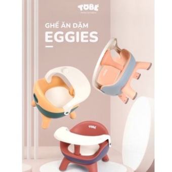 Ghế ăn dặm Eggies cao cấp tiện lợi hỗ trợ sự phát triển siêu an toàn cho bé hàng chính hãng tobe 3106