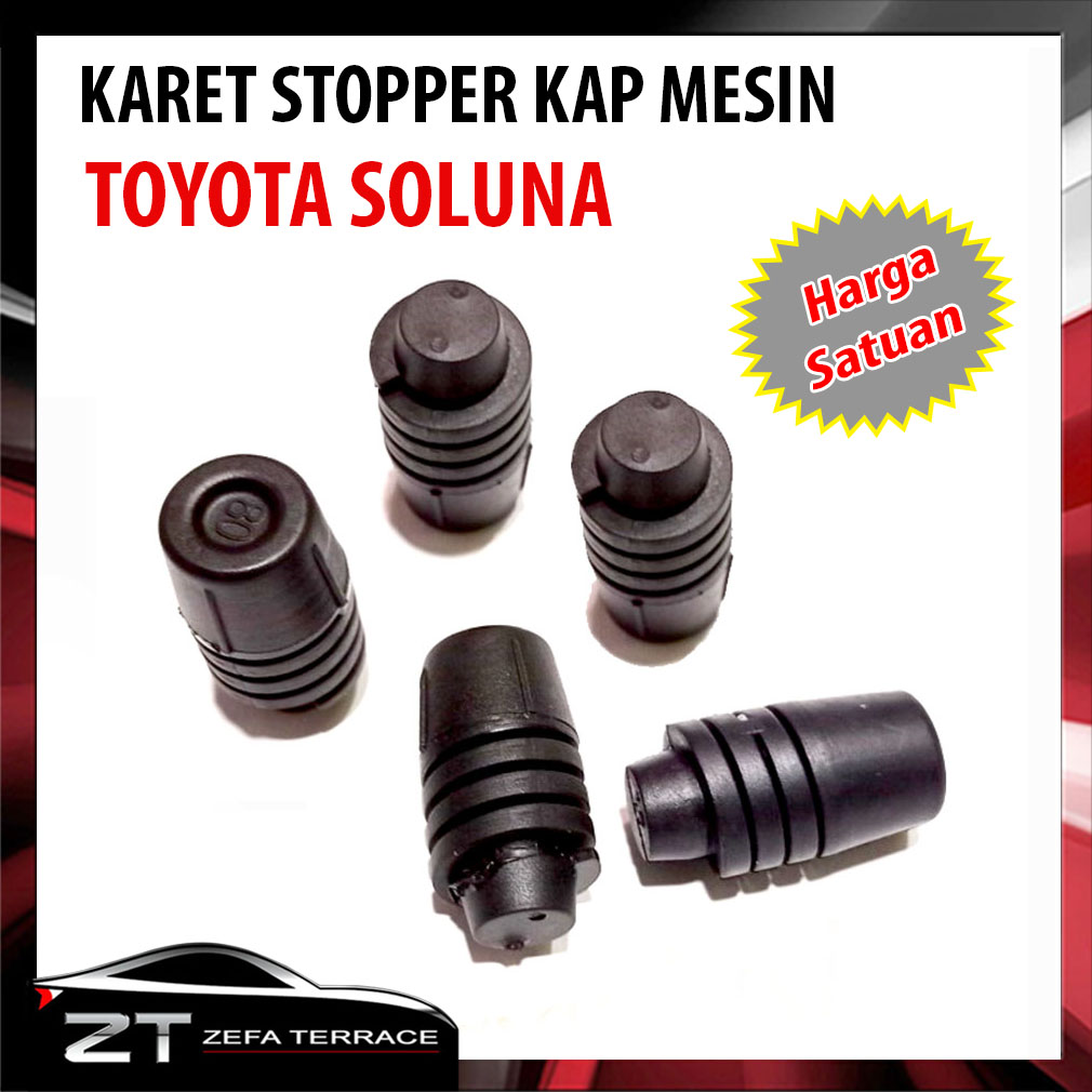 Karet Stopper Kap Cap Mesin Toyota Soluna 1997-2003 Harga 20,000 rupiah*Gratis Ongkir