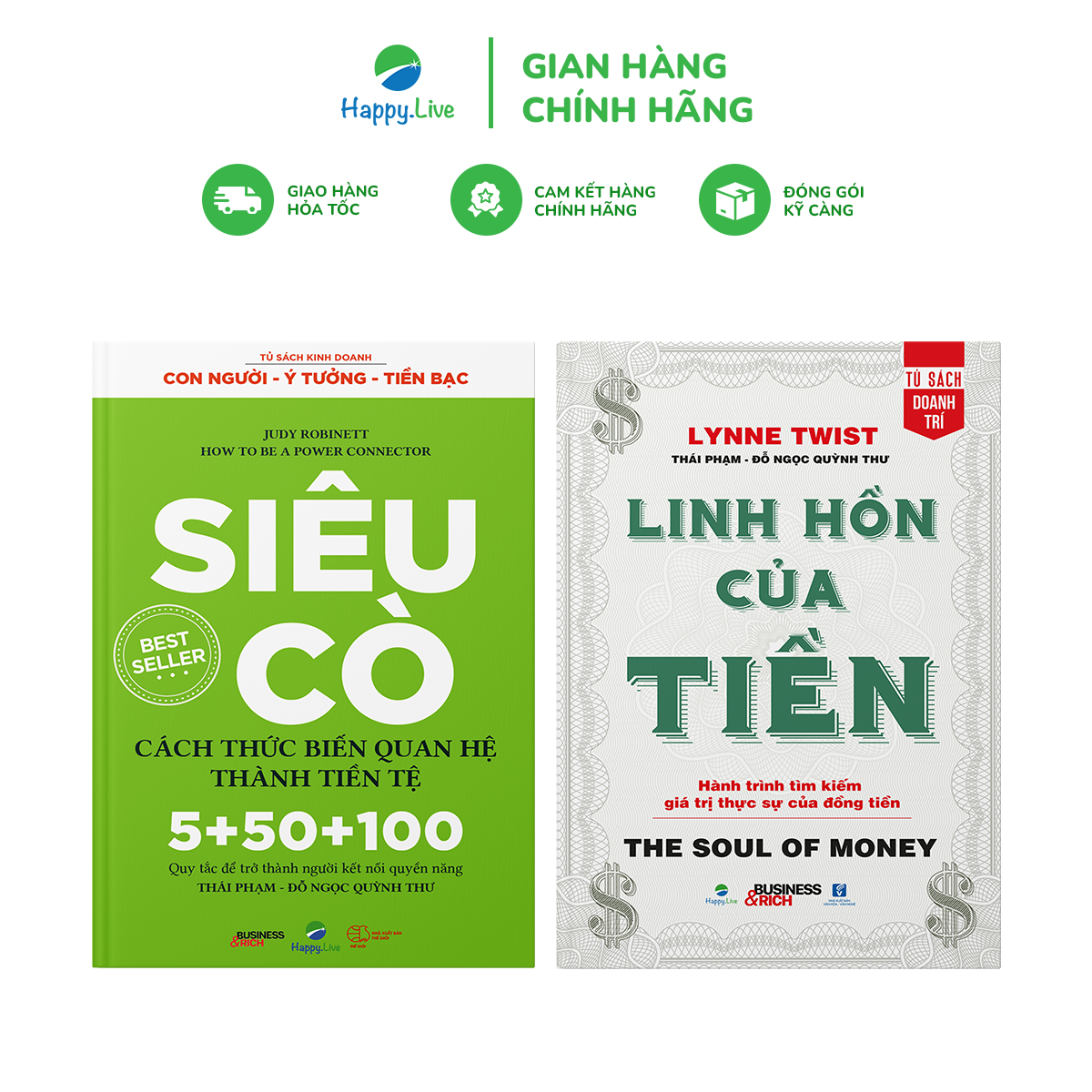 Bộ sách Kết Nối và Làm Chủ Đồng Tiền
