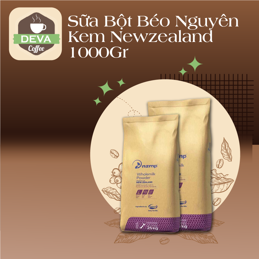 Sữa Bột Béo Nguyên Kem Newzealand (1000gr)