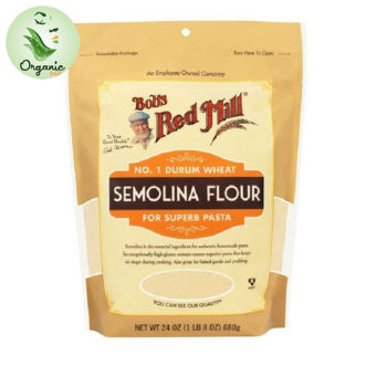 Bột mì semolina ( non-GMO) Bob's Red Mill 680gr - Whole Semolina Flour