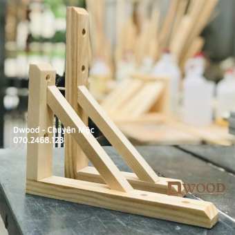 Cặp chân kệ treo tường cho mặt gỗ treo tường chịu lực tốt - Chuyên mộc