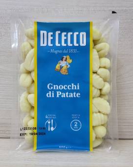DE CECCO (hộp 500g) NUI KHOAI TÂY (từ khoai tây nghiền) Potato Gnocchi