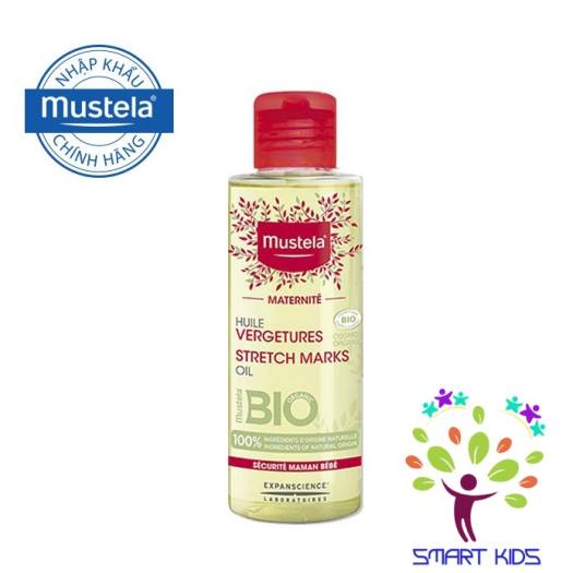 Dầu Massage Ngăn Ngừa Rạn Da Stretch Marks Oil Mustela 105ml