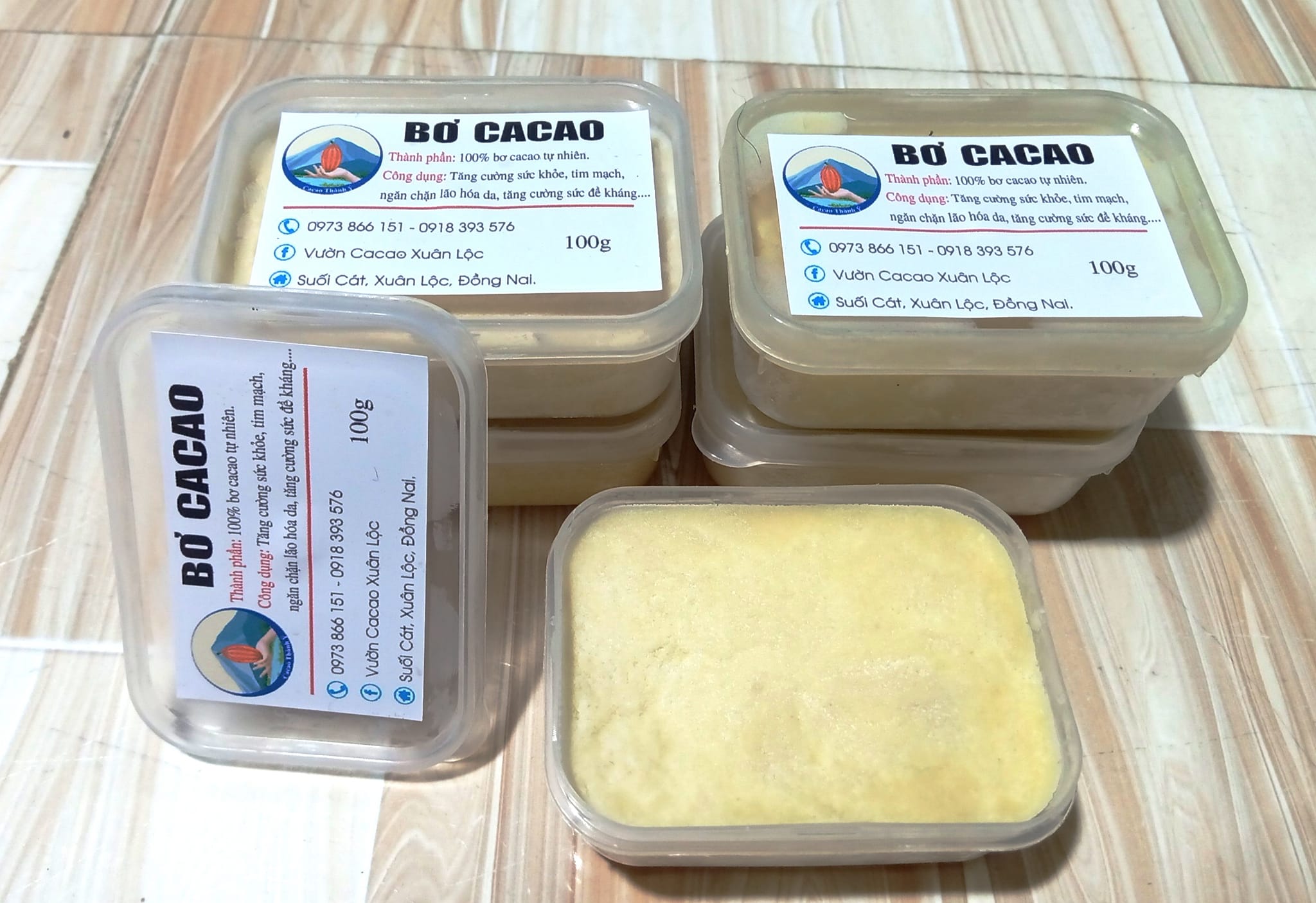 Bơ Cacao tự nhiên