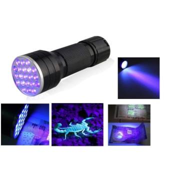 Đèn pin tia cực tím soi tiền giả 21 led