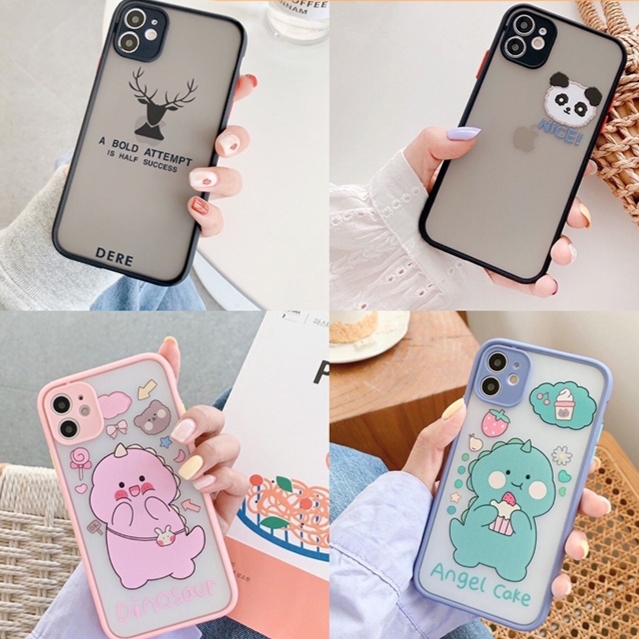 Ốp lưng ip basic camera in hình dễ thương_siêu cute