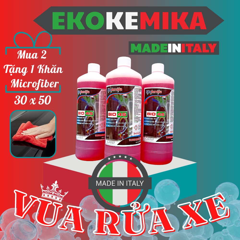 Dung dịch rửa xe không chạm Ekokemika Bio 45