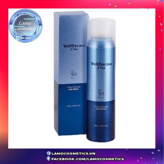 Xịt chống nắng Wellderma G Plus Cooling Sun Spray SPF 50Pa++++
