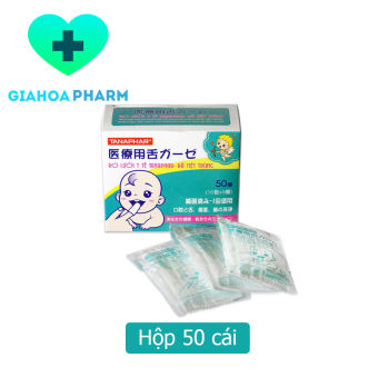 Gạc rơ lưỡi Tanaphar - Hộp 50 cái