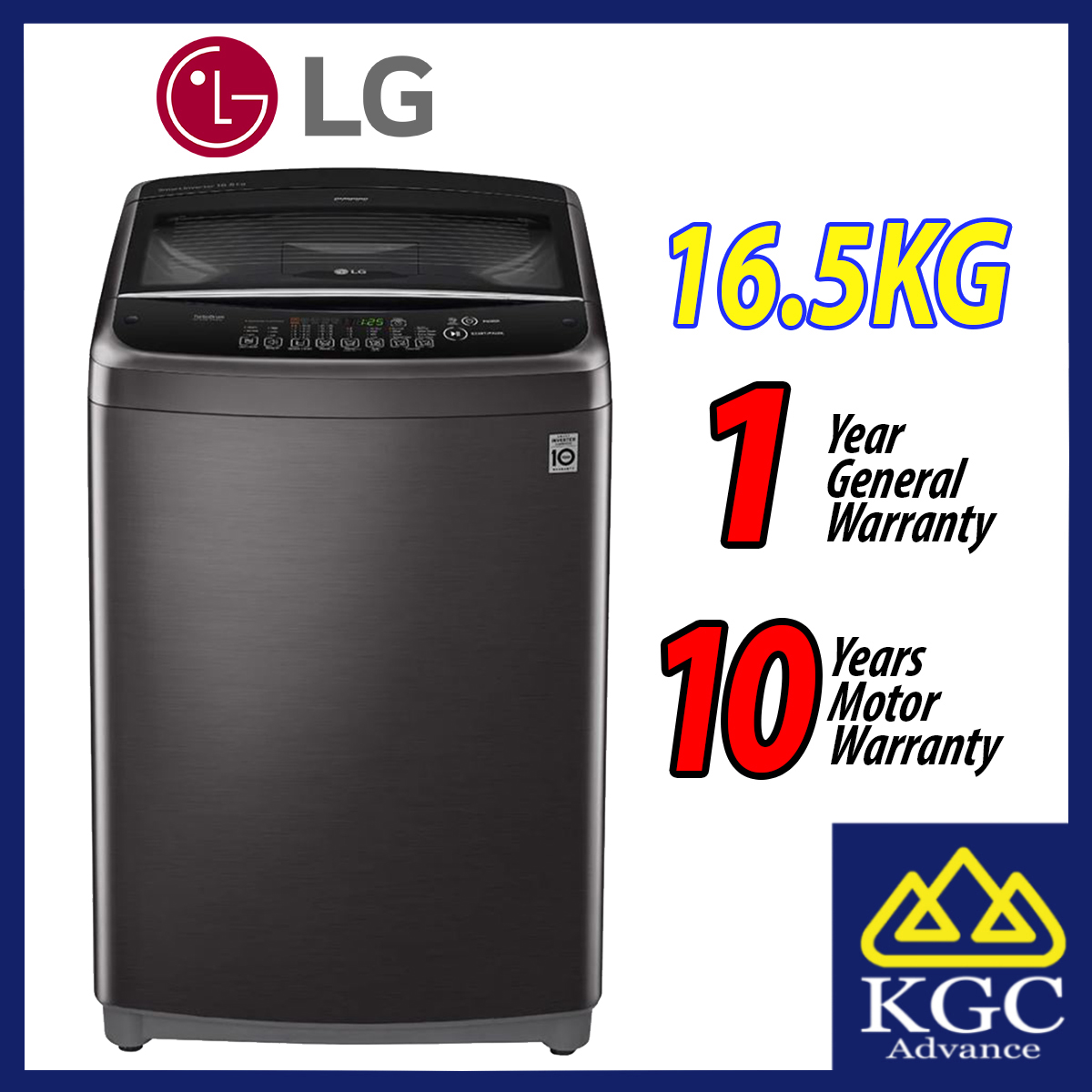 lg smart inverter washing machine 11kg