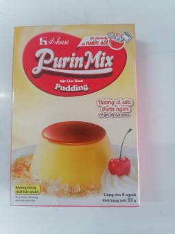 Bột Bánh Pudding [VN] PURIN MIX Pudding Milk Flavour Powder (btn-hk)