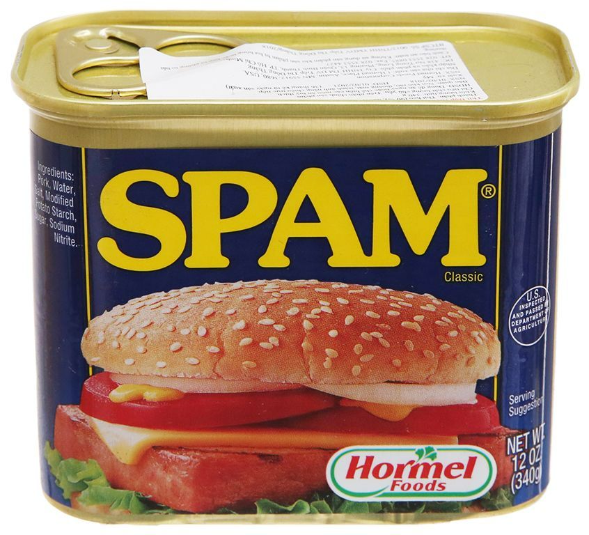 Thịt hộp Spam Classic của Hornel Food hộp 340gr của Mỹ