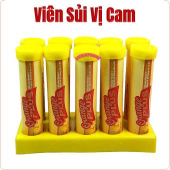 Viên Sủi Viên Sủi Orange Plus Vitamin C- Bổ Sung 10 Loại Vitamin Và Khoáng Chất – Giúp Tăng Cường Sức Đề Kháng, Tăng