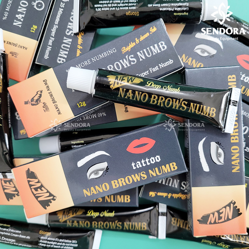Tê Nano Brows Numb - Siêu kem tê dùng trong phun xăm