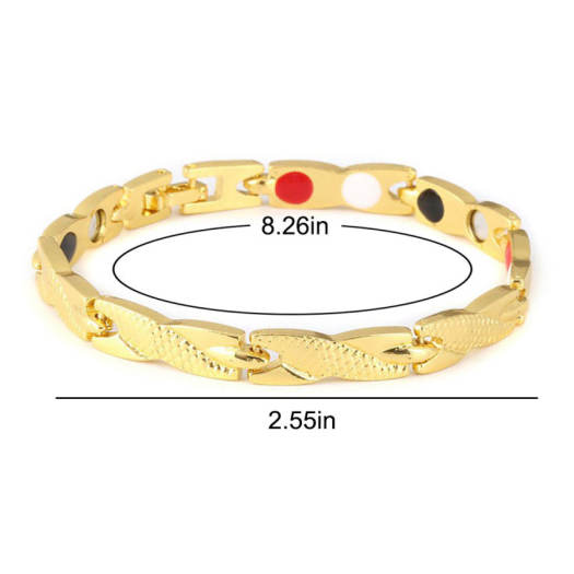 1 Vòng Đeo Tay Nam Châm Giảm Cân Điều Trị Từ Vòng Đeo Tay, Vòng Đeo Tay Nam Nữ Từ Tính Chăm Sóc Sức Khỏe