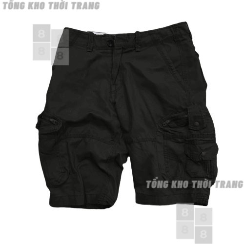 Quần Lửng Nam Túi Hộp Cao Cấp Vải Kaki Dày Ống Suông Rộng Đủ Size Đủ Màu (Size 28 - 36)