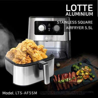 Nồi chiên không dầu Lotte 5,5 lít model LTS - AF5SM